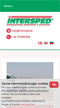 Mobile Screenshot of intersped.dk